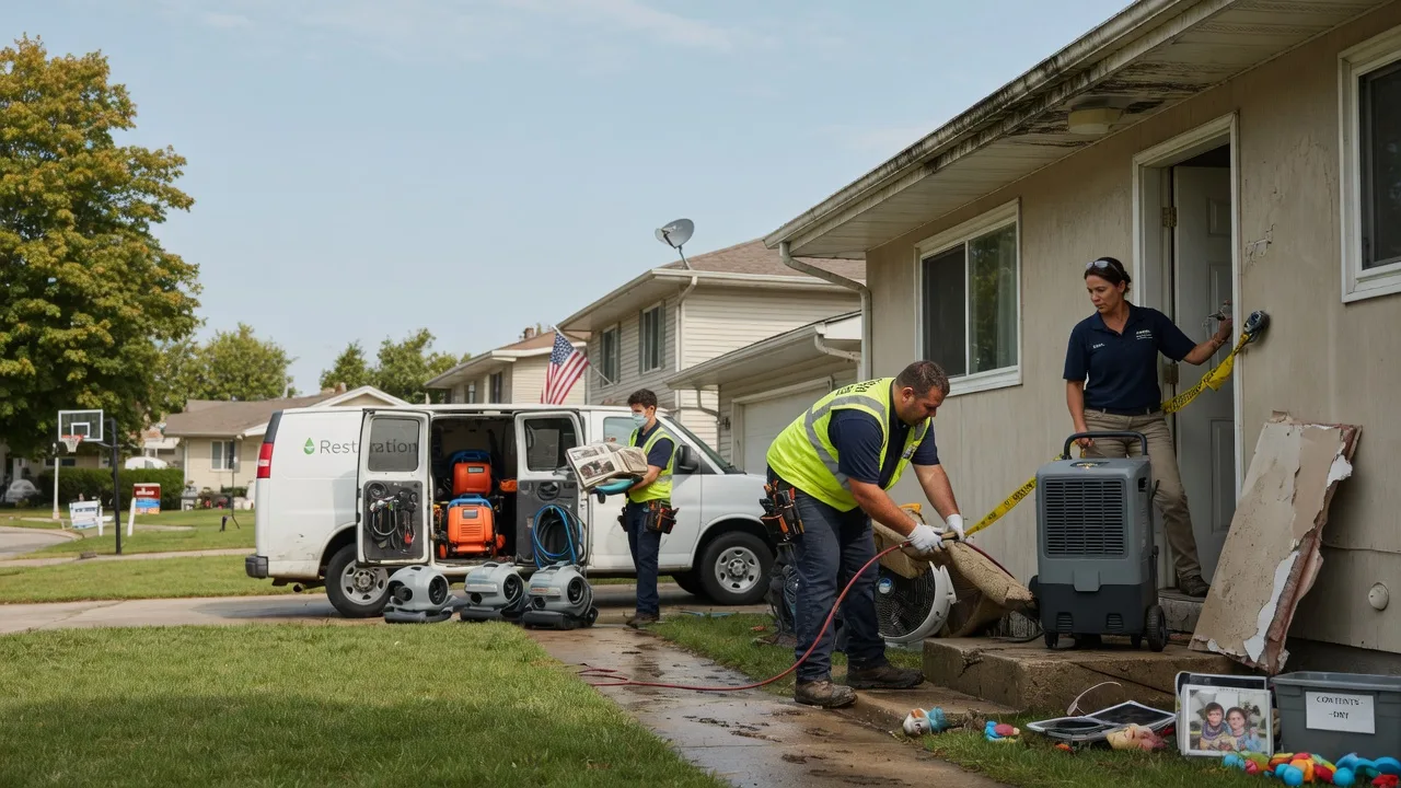Water Damage Restoration in Tehuacana, TX near me